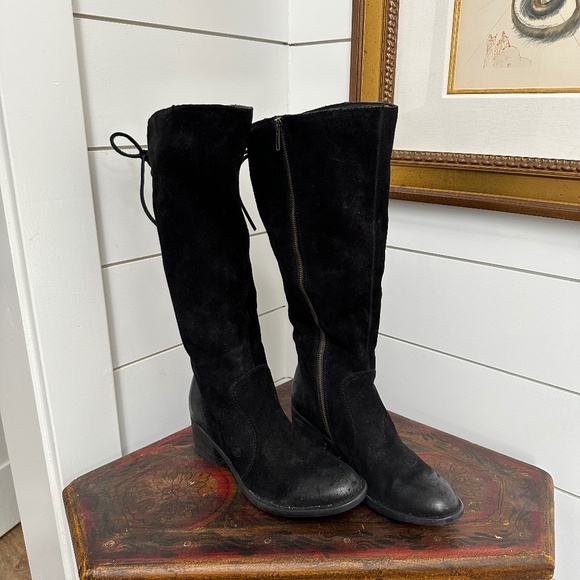 Born Suede Tall Boots - Picture 1 of 9